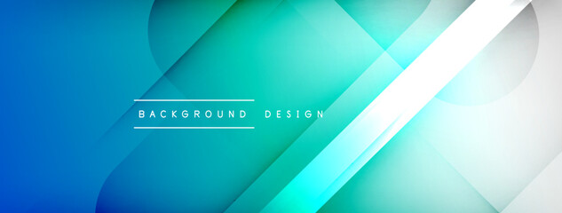 Abstract vector background. Shadow lines and lights with round elements and circles composition. Vector Illustration For Wallpaper, Banner, Background, Card, Book Illustration, landing page