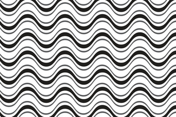 abstract zigzag wavy vector pattern design.
