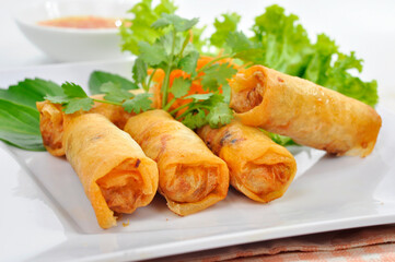 vietnam spring rolls snack