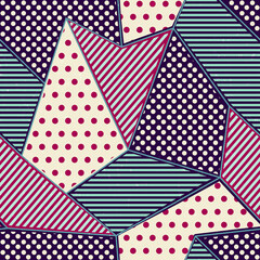 Blanket seamless pattern.