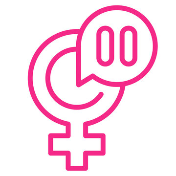 recommend clip art: menopause icon, line design art