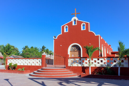 Iglesia Del Cuyo Yucatan