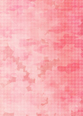 ピンクの千鳥格子柄の背景画像 　桃色の和柄背景