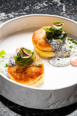 cutlets with mashed potato and sauce
