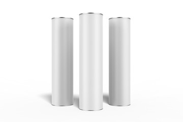 Triple of Long Paper Tube