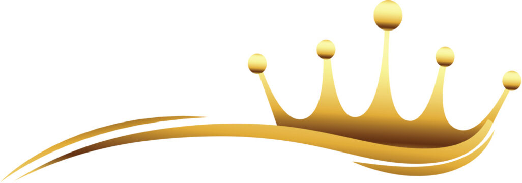 Gold Crown Vector Png