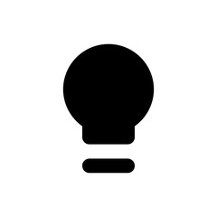 idea glyph icon