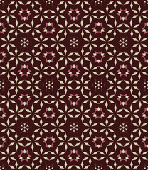 Abstract tileable geometric pattern. A seamless background, vintage texture.	
