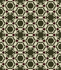 Abstract tileable geometric pattern. A seamless background, vintage texture.	
