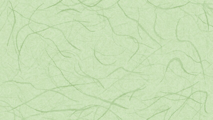 太い繊維の入った和紙風の背景・テクスチャー素材　8K UHDサイズ　薄い・明るい緑B