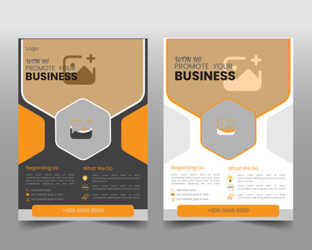A4 flyer template,  template,and modern design for creative professional business poster flyer pamphlet brochure cover  layout space for photo background, vector illustration 
Brochure 