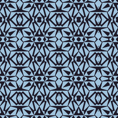 Geometric pattern. Seamless vector background. Ethnic graphic design	