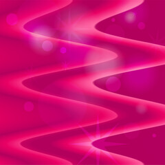 Swirl Strawberry Pink fluid texture with blurry bokeh and sparkle