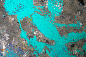 abstract color on grunge floor