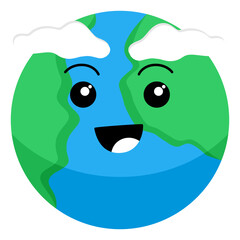 Earth Expression Illustration