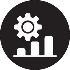 optimization glyph icon