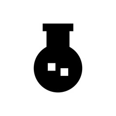 flask glyph icon