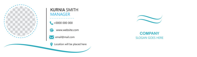 Creative and modern business card template