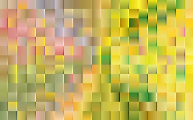 Colorful background with 3D cube patterns. Colorful abstract mosaic squares. Colorful background design. Suitable for presentation, template, card, book cover, poster, website, etc.
