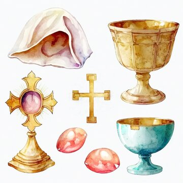 Kirchliche Objekte für Zeremonien, made by Ai, Ai-Art