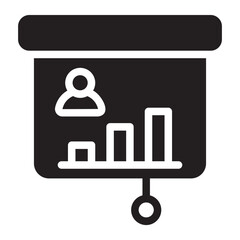 presentation glyph icon