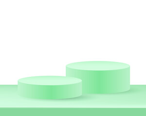 shelf podium background green png