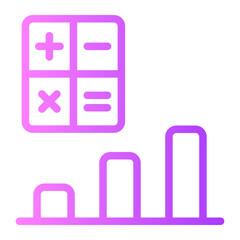 profit gradient icon