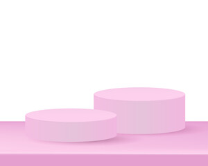 shelf podium background pink png