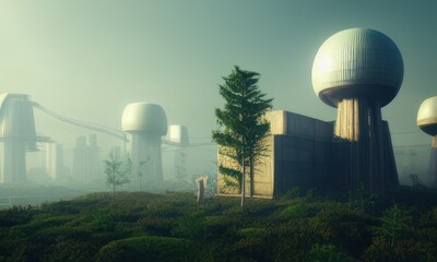 Future forest island
