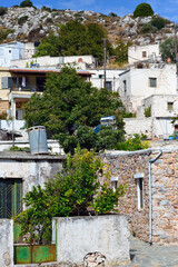 Fototapeta premium Dorf Sitanos in der Provinz Sitia, Südostkreta, Griechenland 