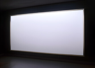 Fototapeta premium Digital Poster Billboard Plakatwand Mock-Up
