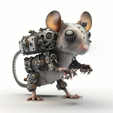 rat - rat robot - mouse cyborg - robot cyborg 