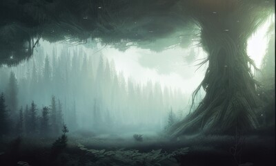 Future forest island