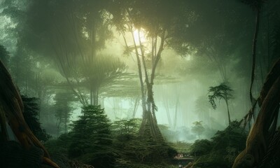 Future forest island