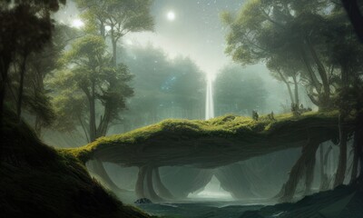 Future forest island