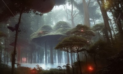 Future forest island