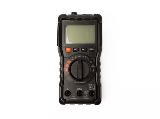 Multimeter isolated on white background.