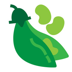Beans Flat Icon