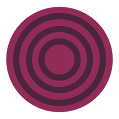 Beetroot Flat Icon