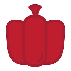 Bellpepper Flat Icon