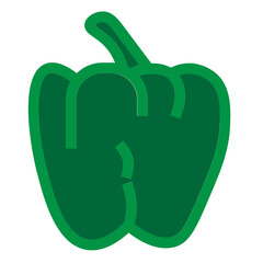 Bellpepper Flat Icon