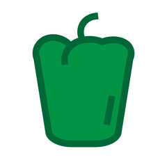 Bellpepper Flat Icon