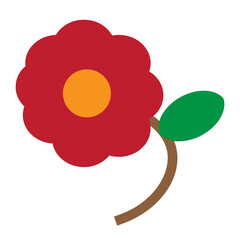 Blossom Flat Icon