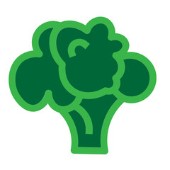 Broccoli Flat Icon