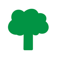 Broccoli Flat Icon