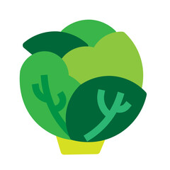 Cauliflower Flat Icon