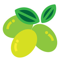 Olives Flat Icon