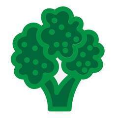 Broccoli Flat Icon