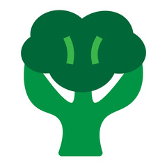 Broccoli Flat Icon
