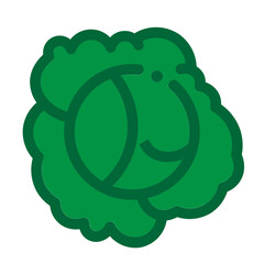 Cauliflower Flat Icon